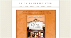 Desktop Screenshot of ericabauermeister.com